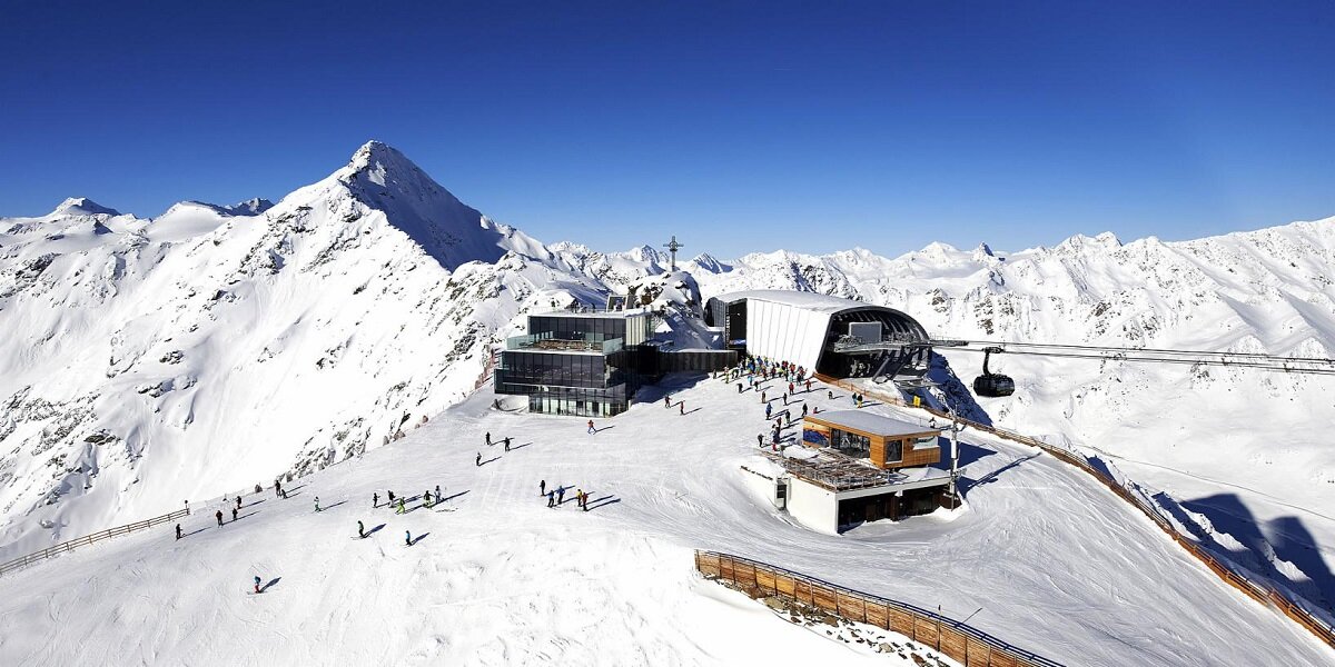 Фото из открытых источников. Зёльден горнолыжный курорт