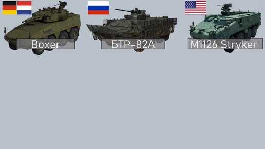 Boxer vs БТР-82а vs M1162 Stryker: сравнение основных бронетранспортеров Германии, России и США