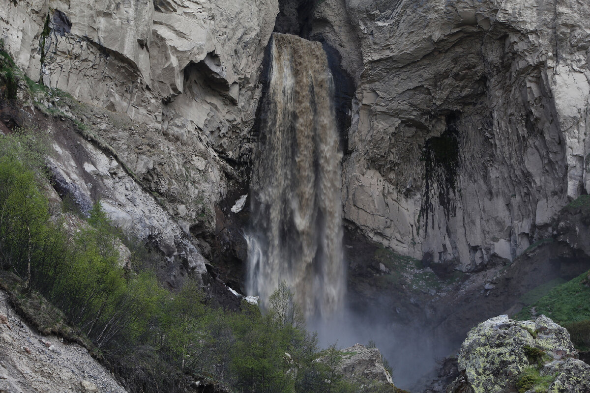 Водопад Султан Кабардино Балкария