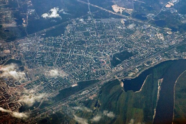    Дзержинск (аэрофотосъёмка) (cc) Cyrios