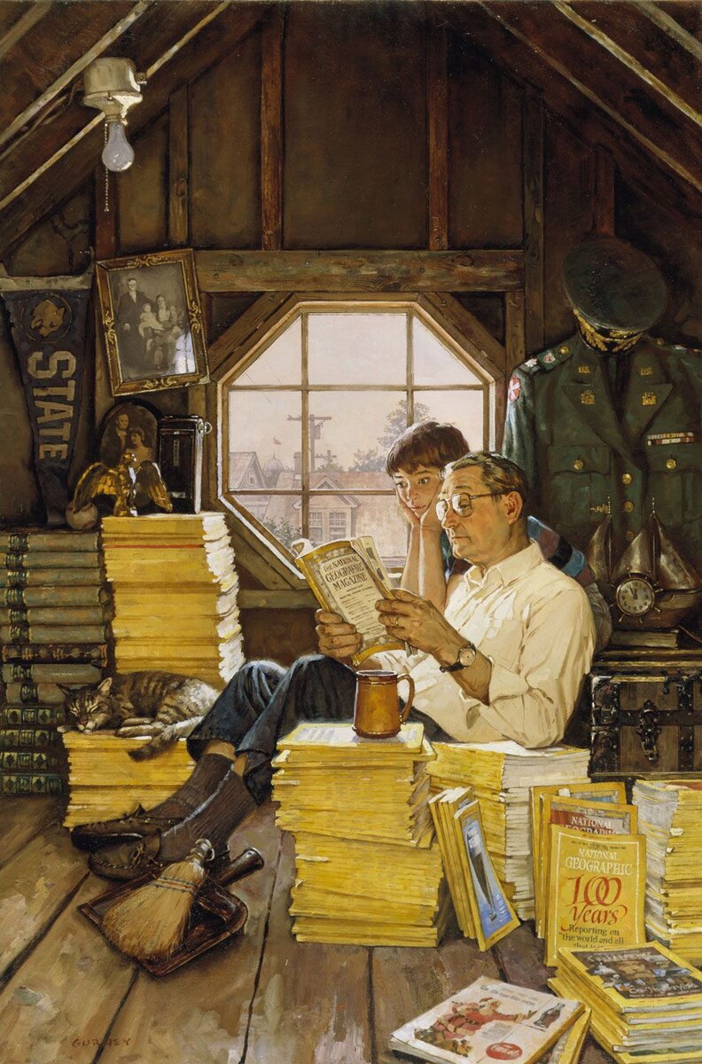 «Сцена на чердаке». 