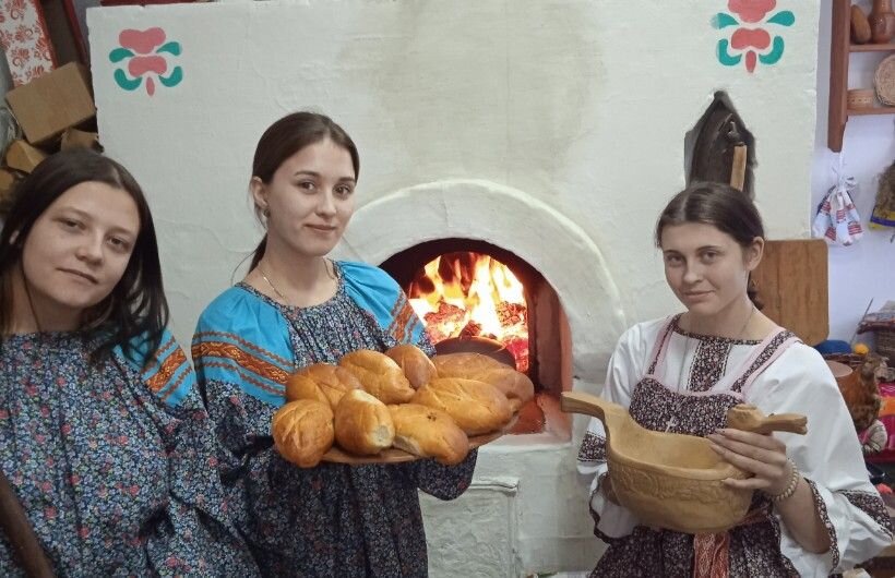 В Доме ремёсел «Слобода». 