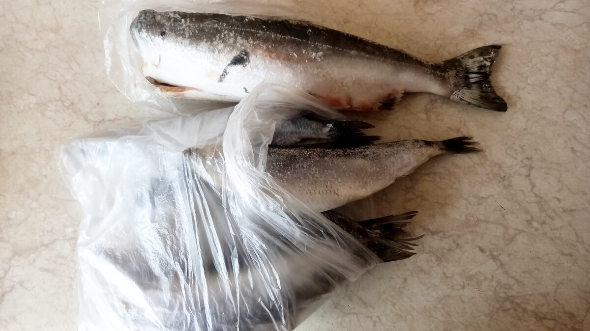 Горбуша и сельдь