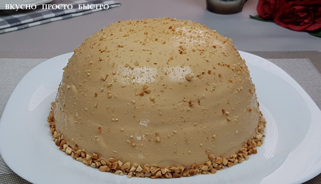 Торт из пряников - рецепт на канале Вкусно Просто Быстро