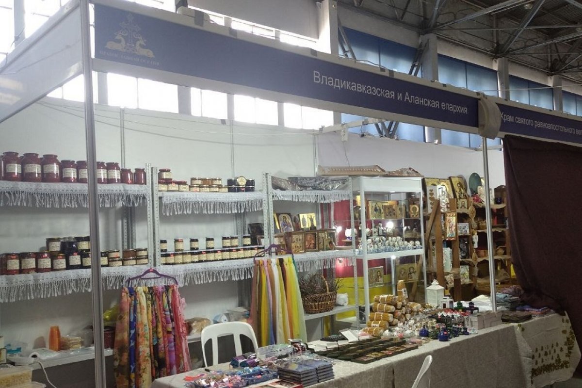    Умельцы со всей России съехались во Владикавказ на православную ярмарку