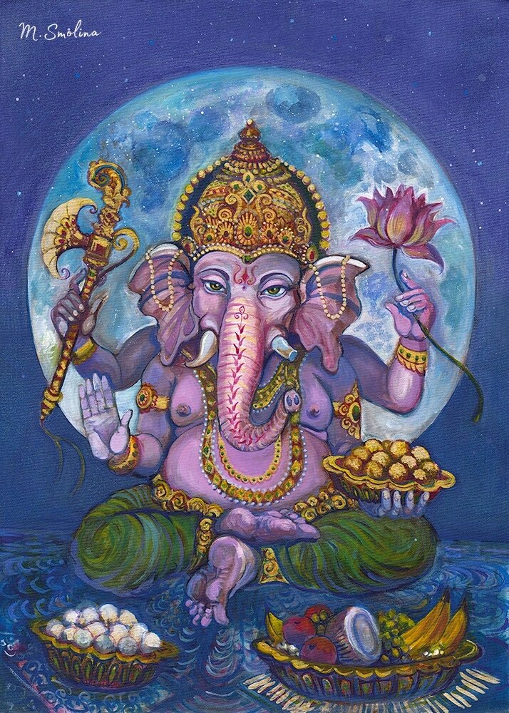 《Лунный Ганеша》