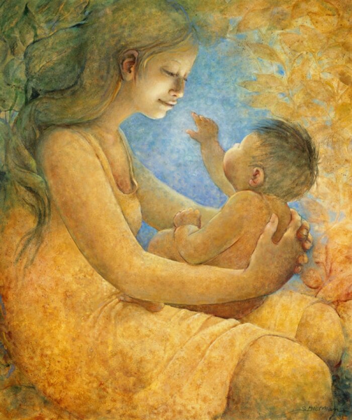 Художник Сандра Бирман.