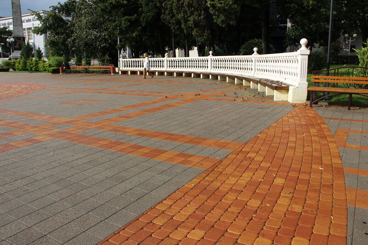 Тротуарная плитка компании "Выбор"