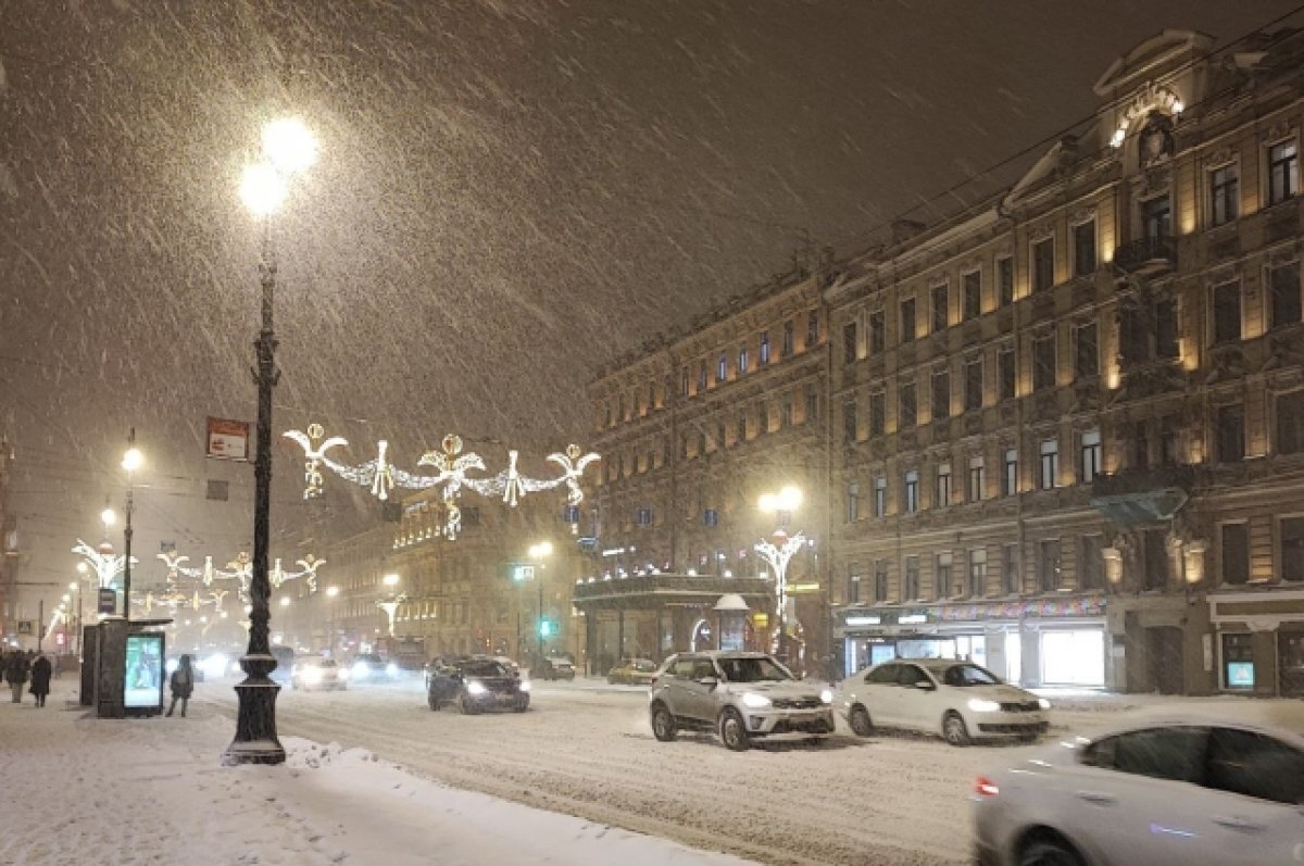    Снежную погоду пообещали в Петербурге на 16 февраля