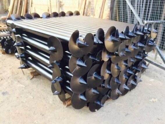 Неправильные лопастные сваи