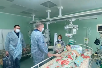    Мальчик, спасший девочек от диверсантов в Брянской области ©Скриншот / видео из соц. сетей