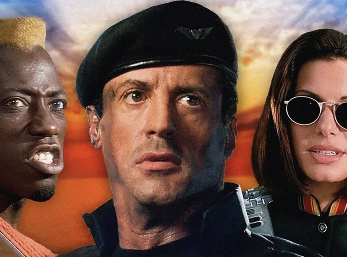 К/ф «Разрушитель» 1993 г, Сильвестр Сталонне, Уэсли Снайпс, Сандра Буллок 