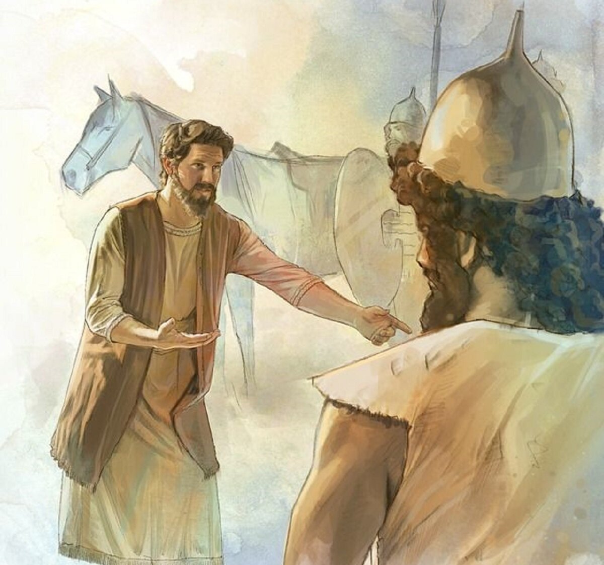 В одной из книг Библии — четвертой книги Царств, читаем:«Нееман, военачальник царя Сирийского, был великий человек у господина своего и уважаемый, потому что чрез него дал Господь победу Сириянам.-4