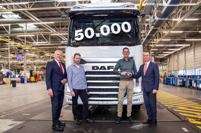 DAF выпустил 50 000 грузовиков нового поколения