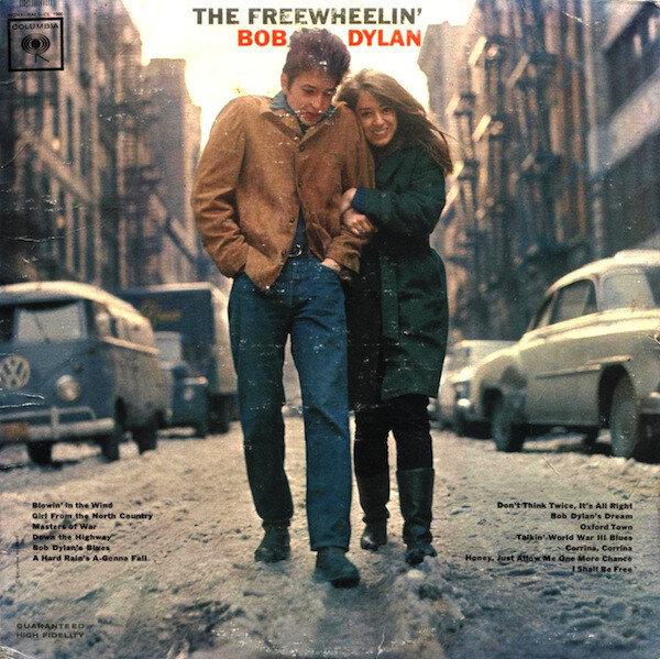 Обложка альбома "The Freewheelin' Bob Dylan" 