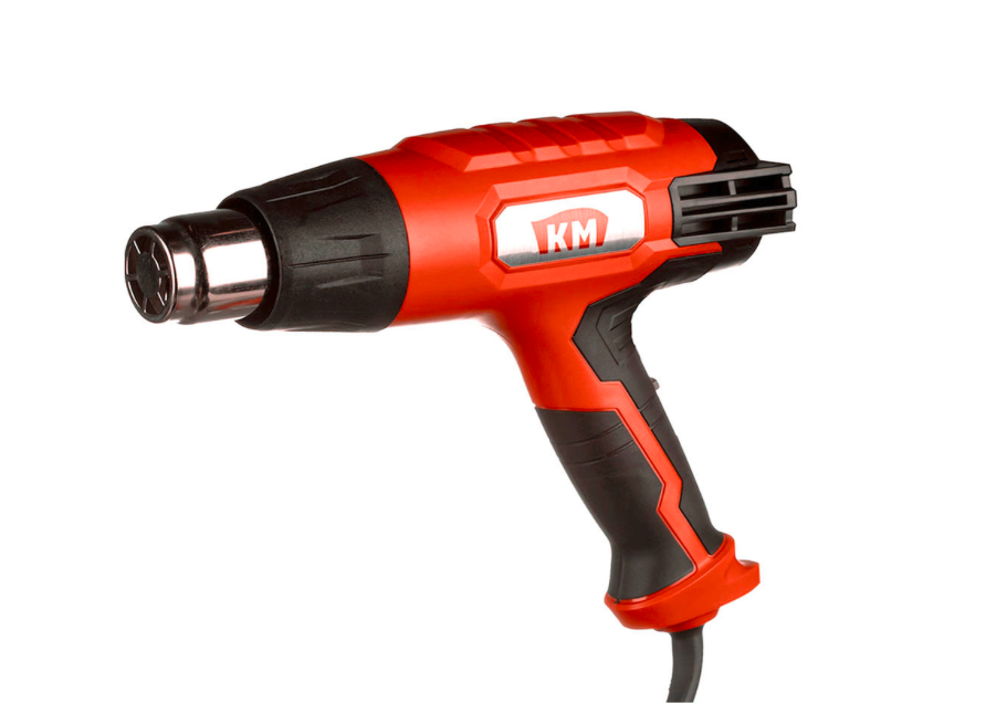 Фен строительный электрический КМ HG-2001 2000 Вт