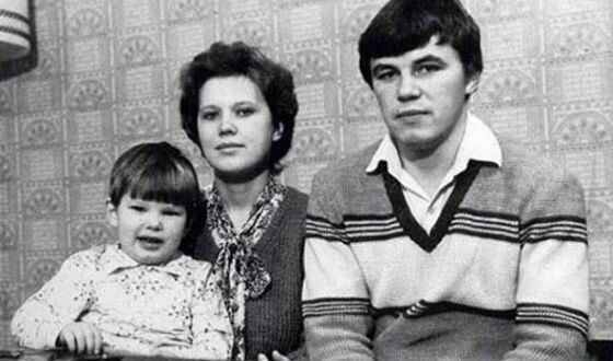 Андрей Аршавин с родителями