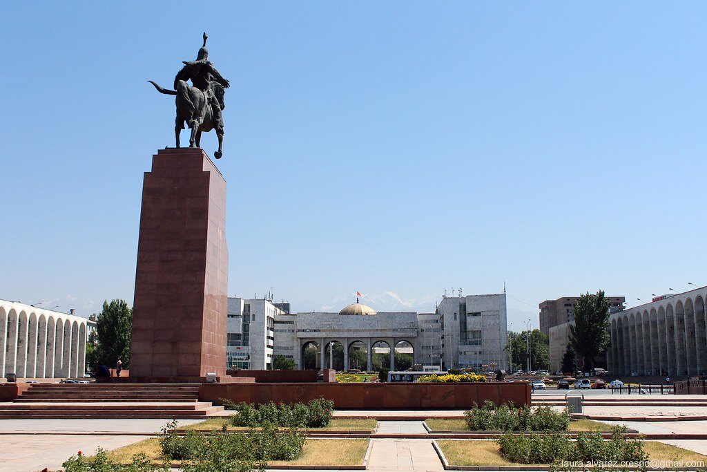 Центр Бишкека, фото с интернета