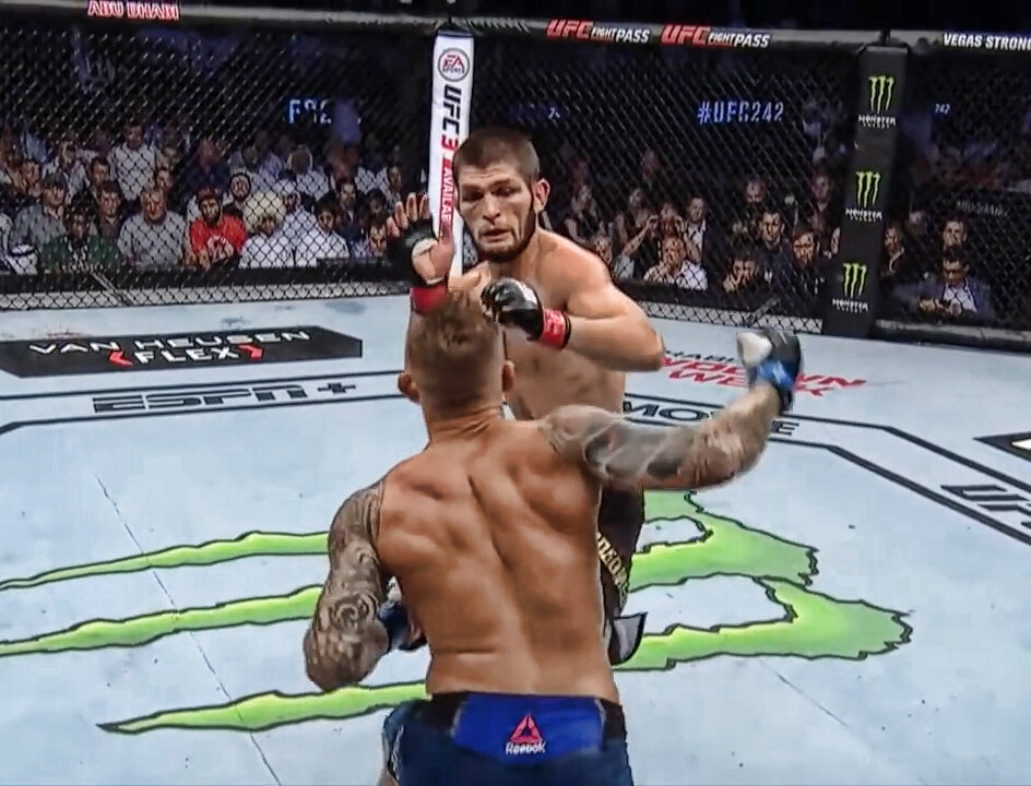 Хабиб против Дастина Порье