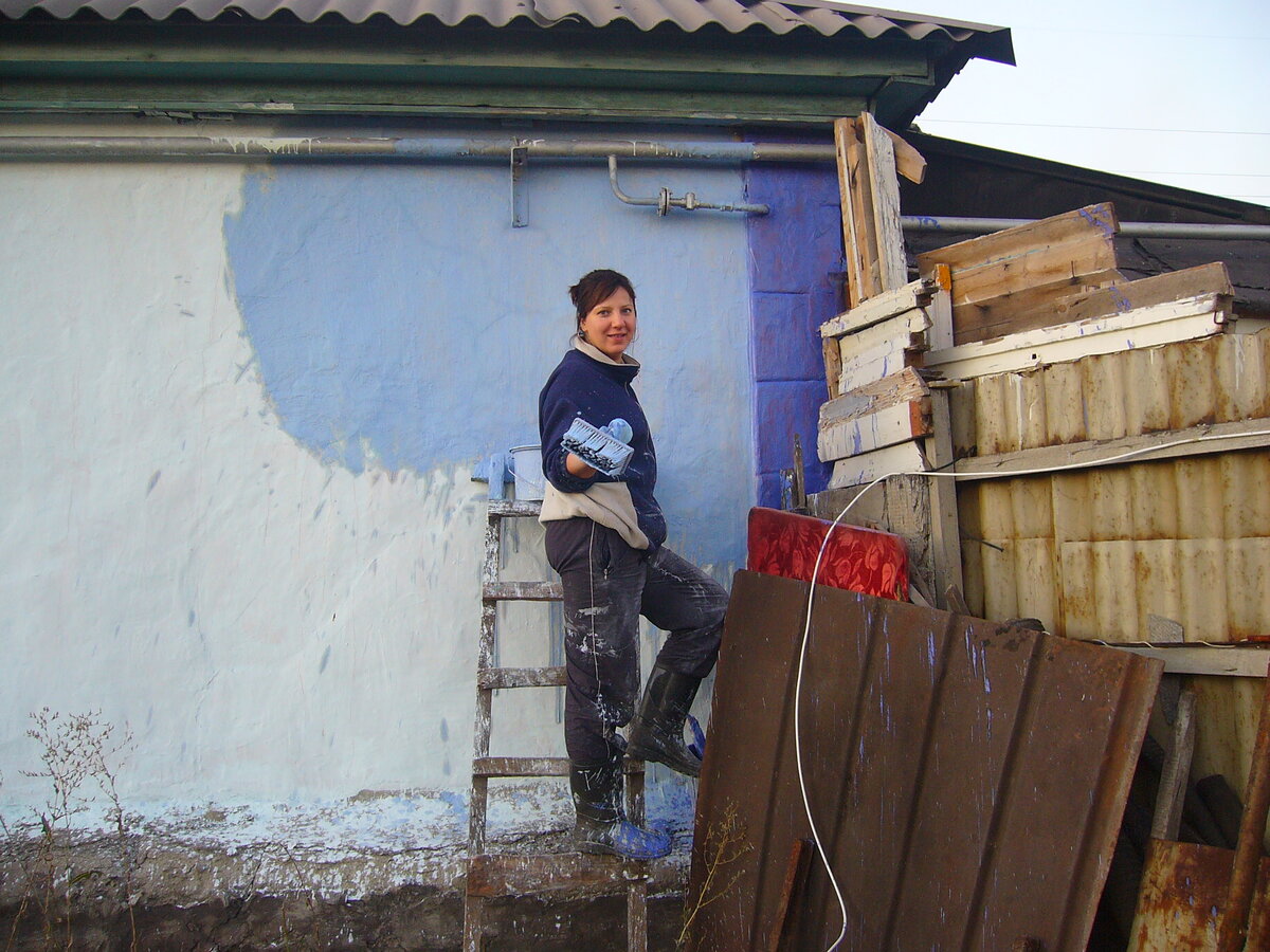 далекий 2006 год, только переехали