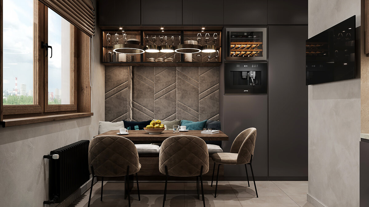 Разрабатывать дизайн-проекты для квартир со вторички не менее интересно. 