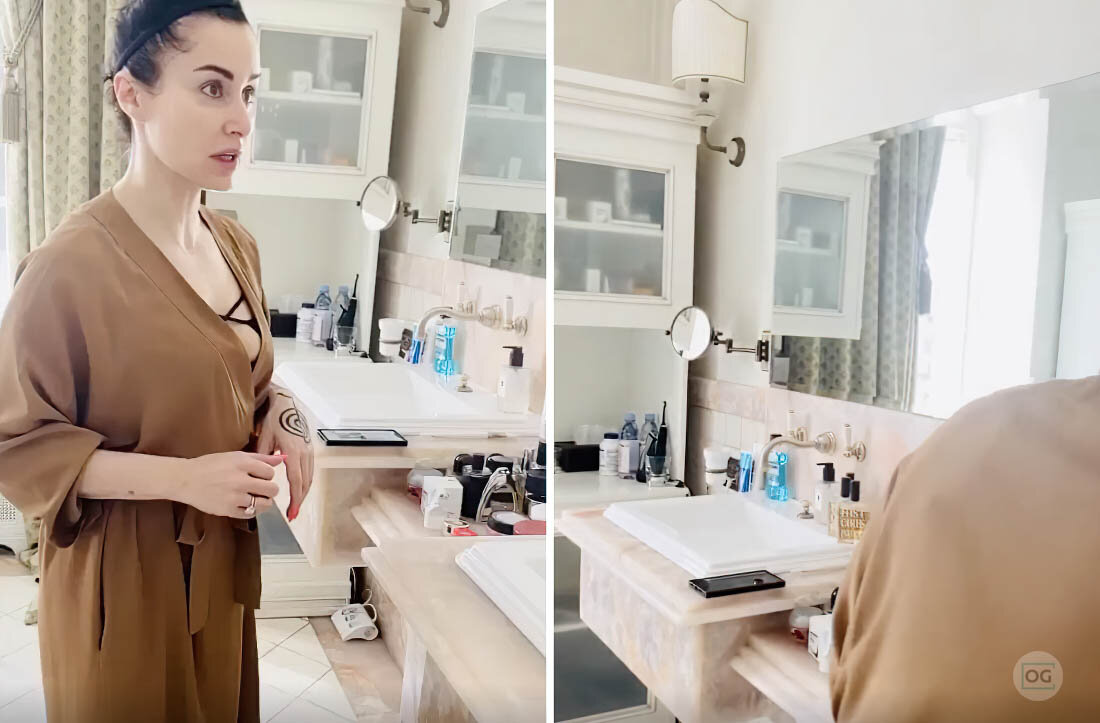 Ванная комната Тины Канделаки (фото: yandex.ru)