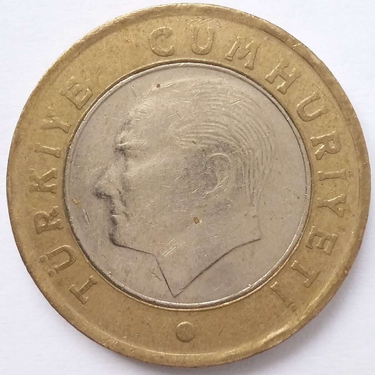 Турция 1 лира 2009 года