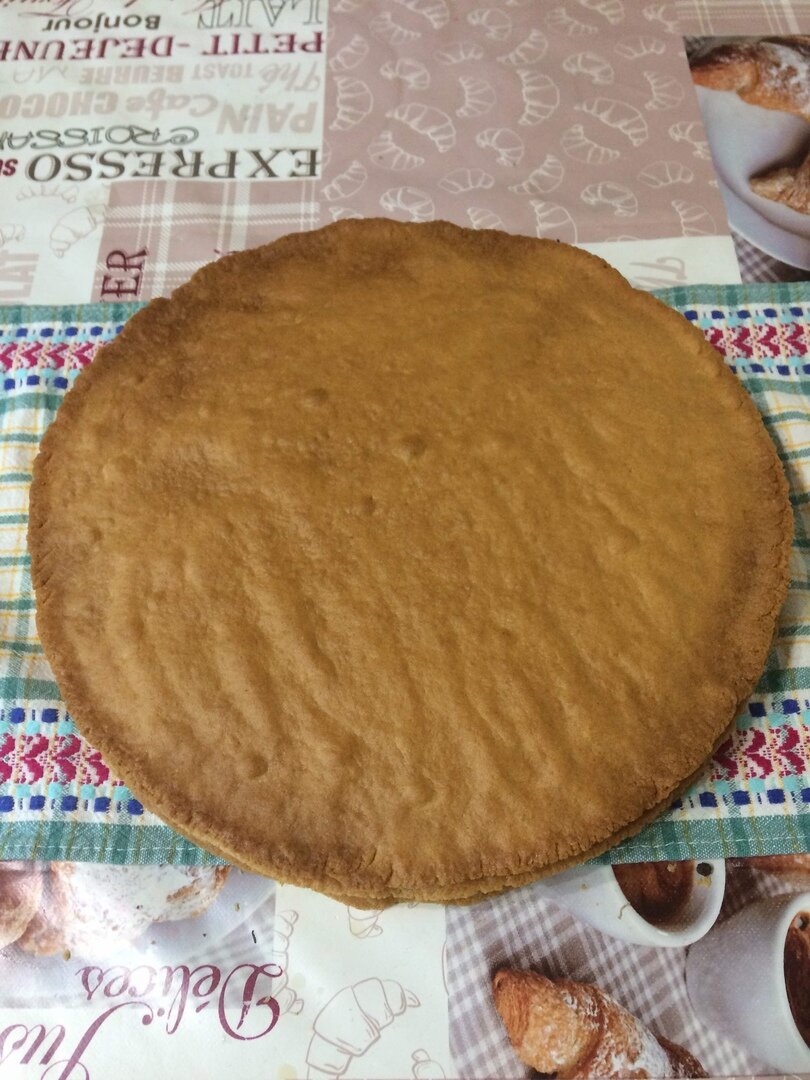 Золотистые коржи