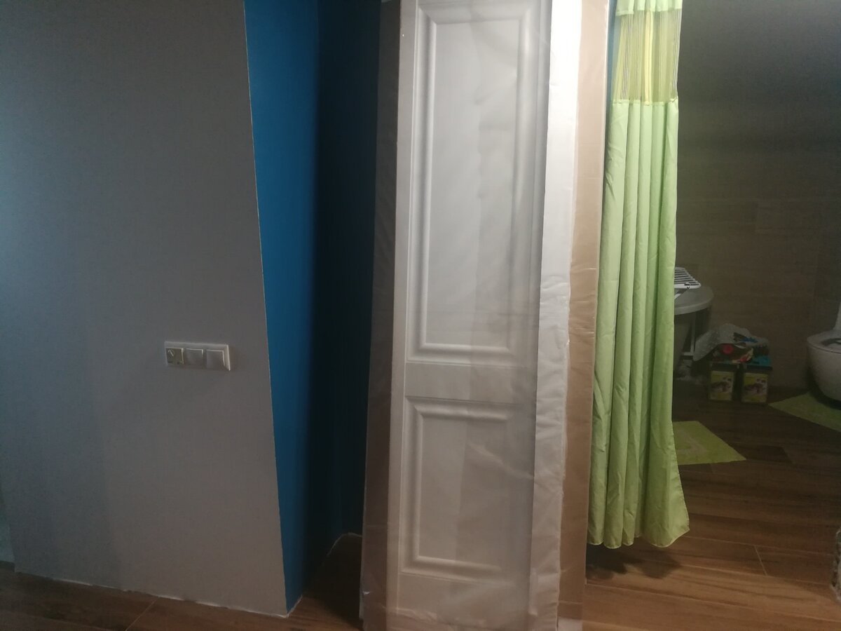 Так были упакованы наши двери