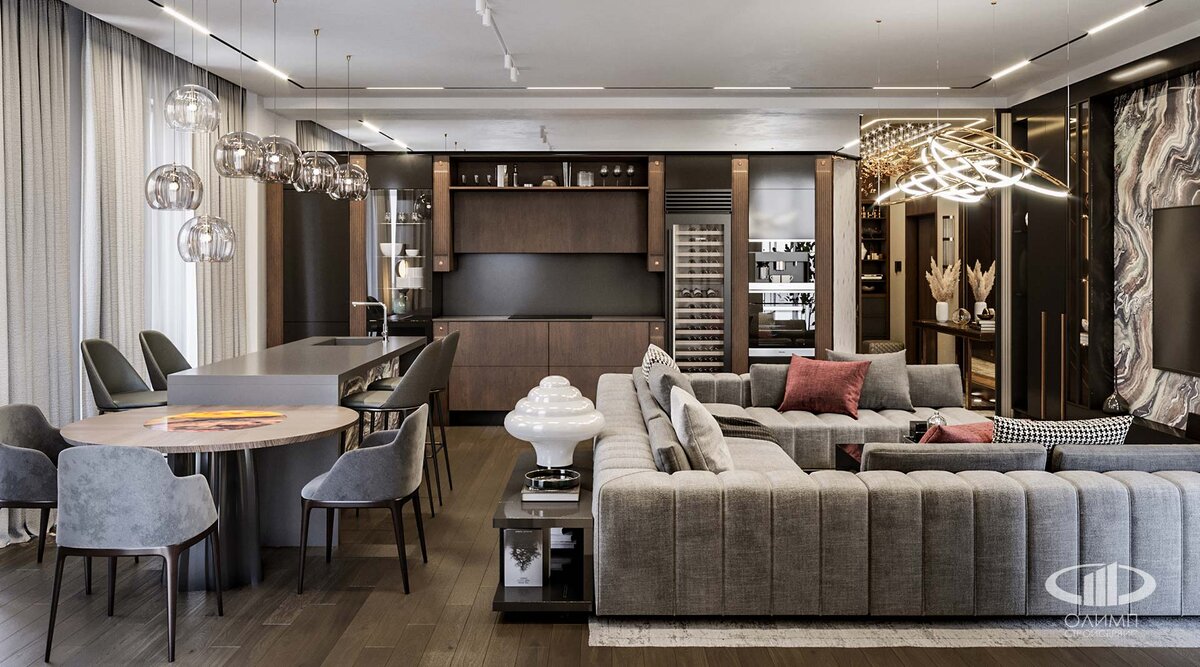 Кухня-гостиная