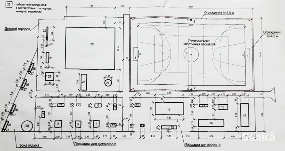 СТРОИТЕЛЬНЫЙ ПРОЕКТ ВЫПОЛНЕН УП «ГОМЕЛЬВОДПРОЕКТ»