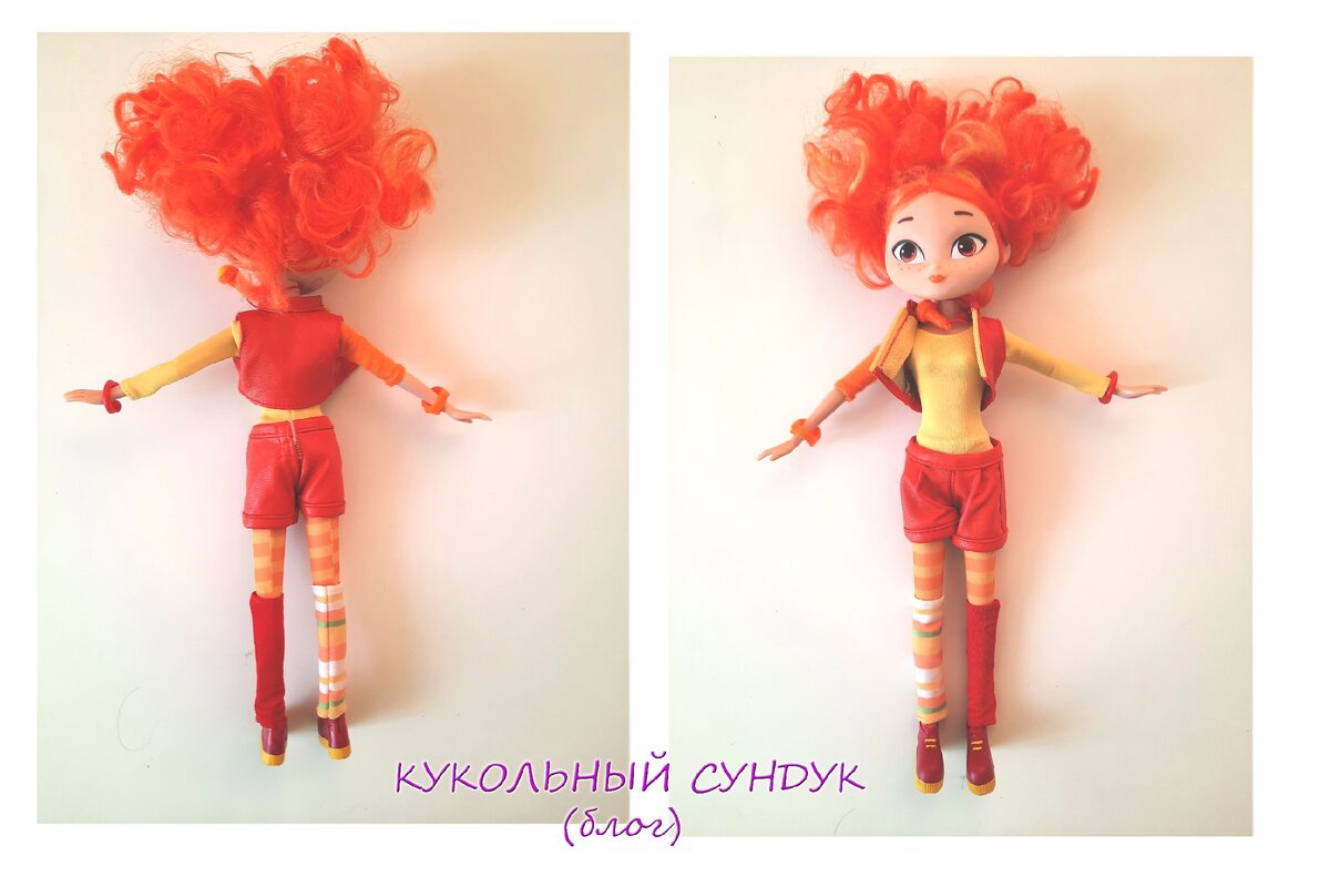 Фото автора. Кукла из коллекции автора.