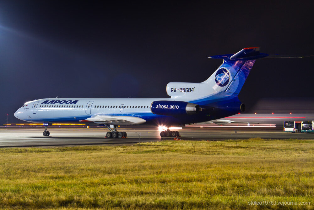 знаменитый Ту-154М Ижма