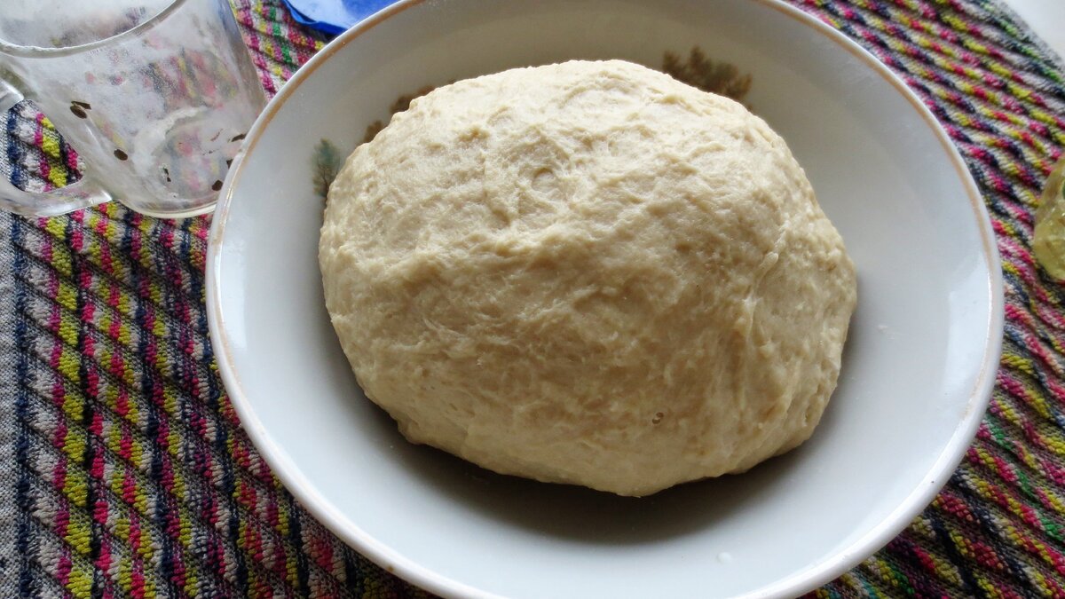 Тесто до холодильника