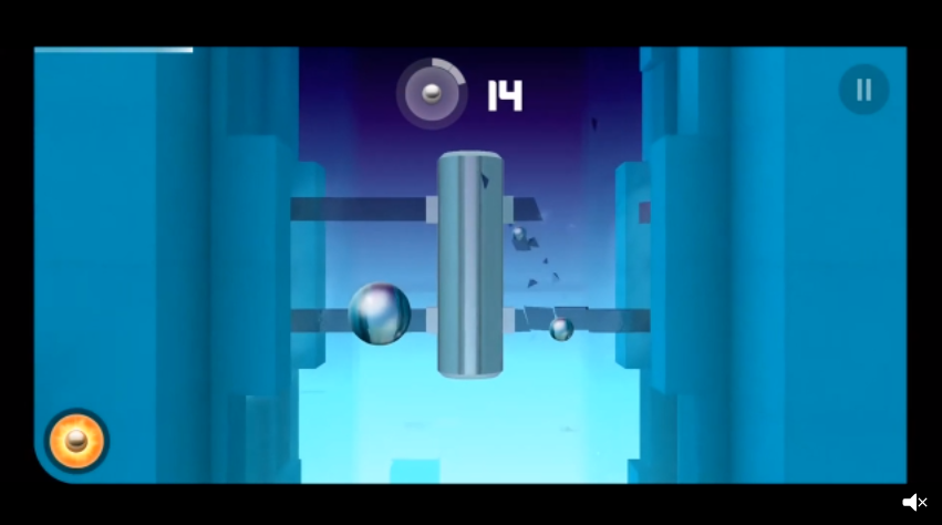 Smash Hit. Уверен, что вы или играли в неё сами, или хотя бы видели, как это делает кто-то ещё.