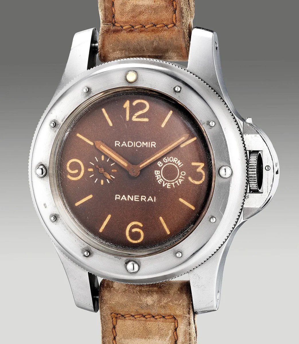 G. Panerai & Figlio модель 1956 года - GPF 2/56 с 8-дневным механизмом Angelus 240  