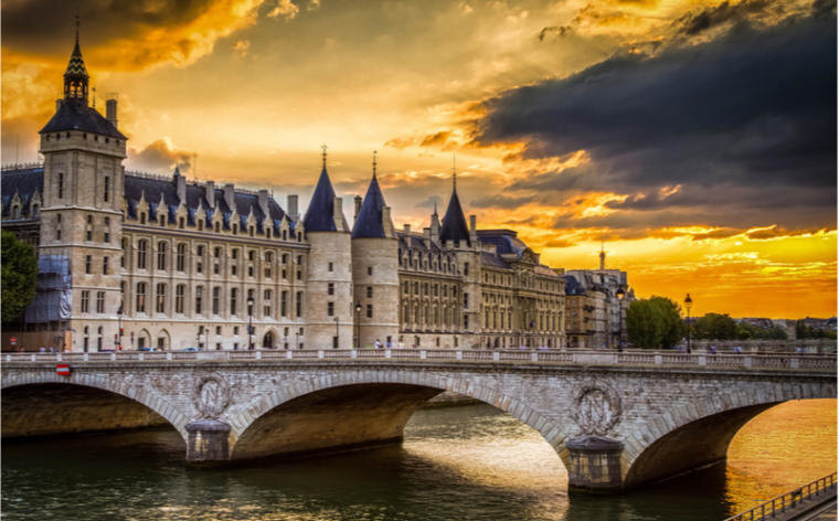La Conciergerie, бывшая парижская тюрьма