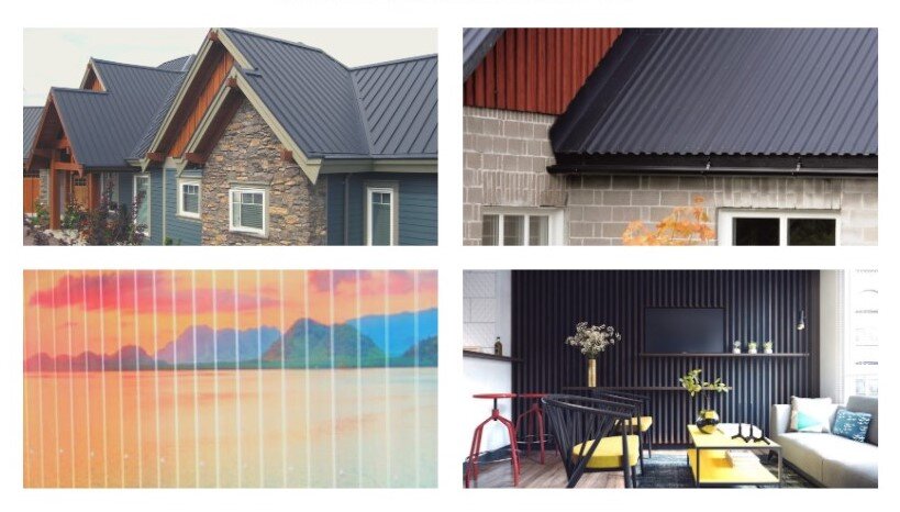 От простого кровельного материала до дизайнерского вдохновения