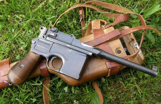 Mauser C96 с прикладом-кобурой