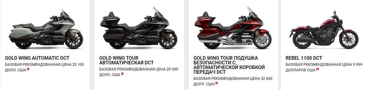 Мотоцикл Хонда с автоматической коробкой передач