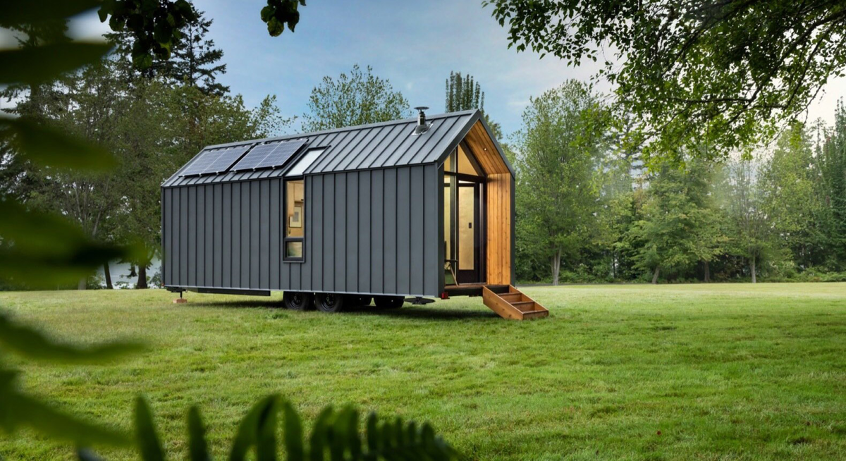 Переносной дом отзывы. Минидом "Бригитта". Модульный tiny House. Мобильный дом. Переносной дом.