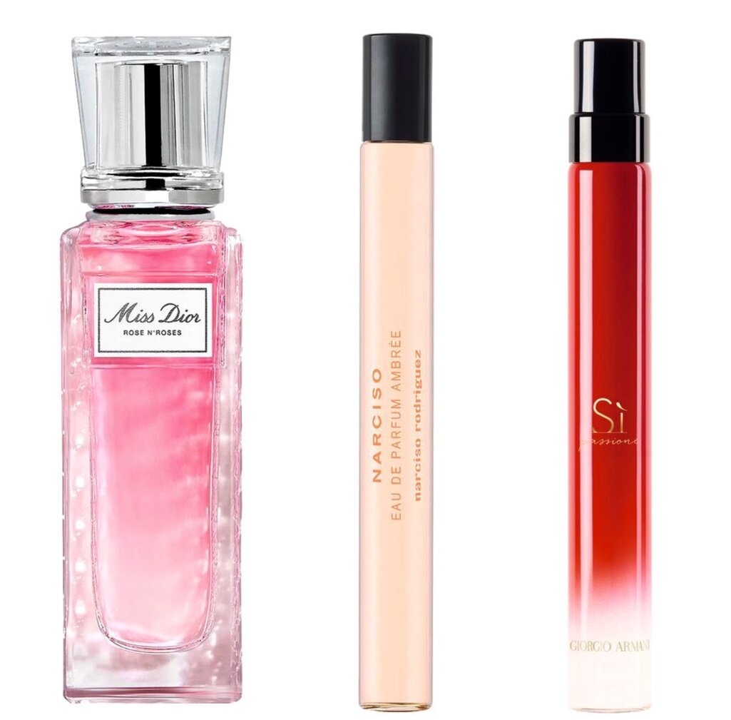 Пять лучших и самых известных чувственных ароматов в мини-версии. Фото: unsplash.com