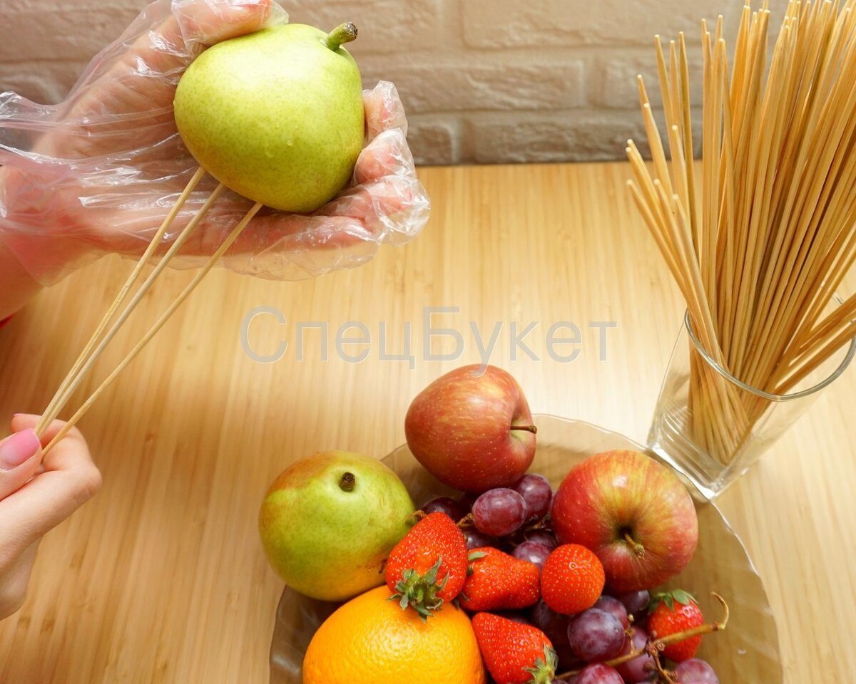 Как сделать оригинальный букет из фруктов своими руками