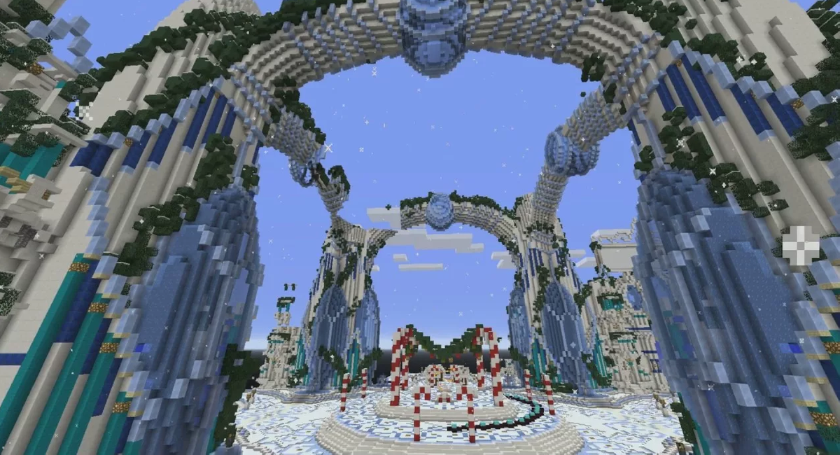 Новогодний спавн Тесла Крафта. Сейчас сменили на обычный.