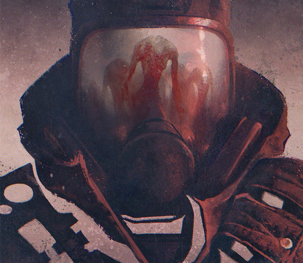 Фрагмент обложки "Метро 2033" от АСТ в серии "Бестселлеры Дмитрия Глуховского".