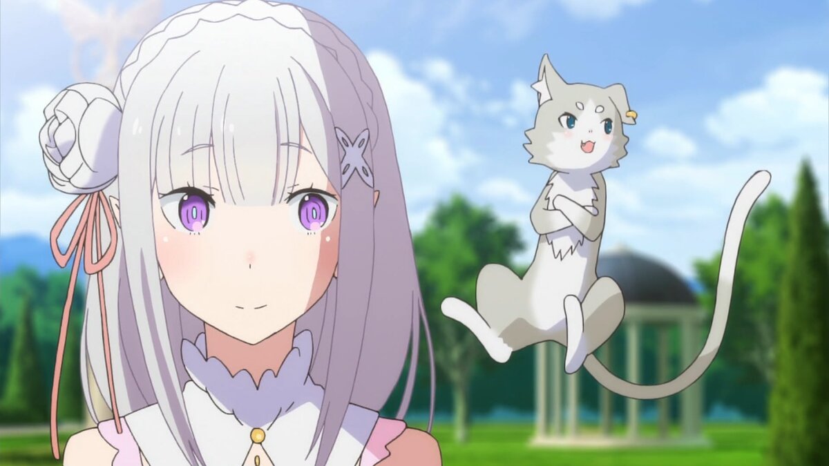 Аниме жизнь в альтернативном мире с нуля. Эмилия re:Zero. Жизнь с нуля в альтернативном мире. Жизнь в альтернативном мире с нуля Эмилия. Ре Зеро Эмилия и пак.