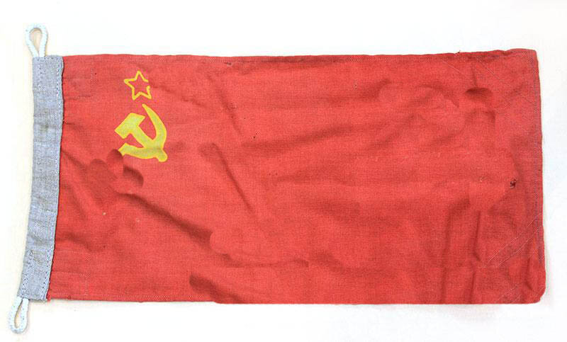 Флаг СССР для государственных маломерных судов. Из открытых источников.