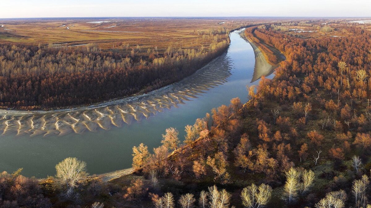 Река в сибири на б