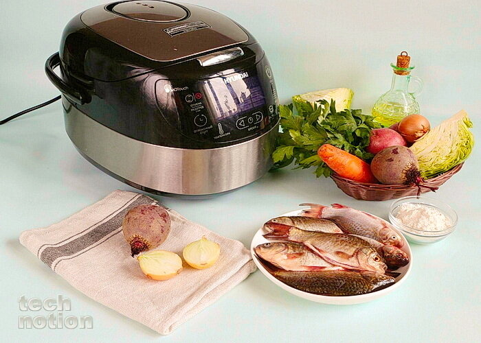 Нам понадобятся следующие ингредиенты и Мультиварка Hyundai HYMC-1610:  / Изображение: дзен-канал technotion