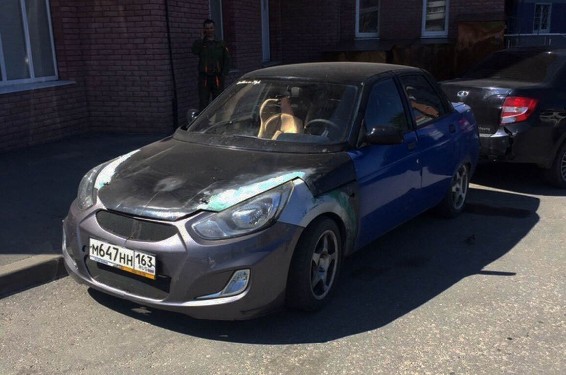 Гибрид Hyundai Solaris и ВАЗ-2110